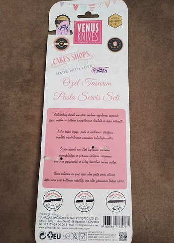 Pastel Pembe Pasta Servis Seti - Görsel 4