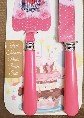 Pastel Pembe Pasta Servis Seti - Görsel 2
