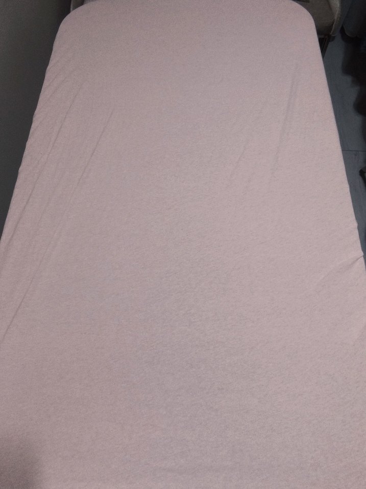 toz pembe Bebek Beşiği çarşafı - Görsel 2