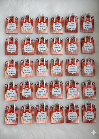 Renkli Baskılı Bebek Çantası - Görsel 8