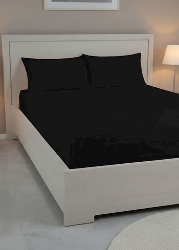 Brillant Lastikli Çarşaf siyah Renk çift kişilik - Görsel 3