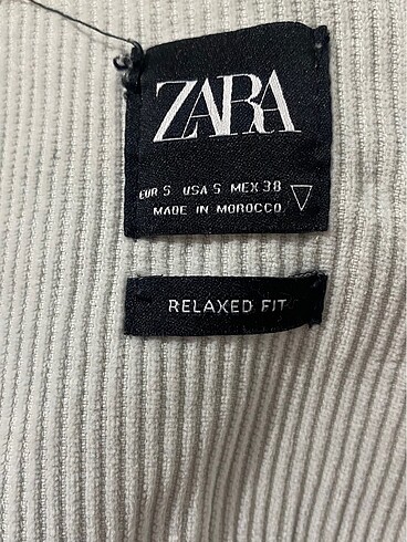 s Beden ERKEK ODUNCU GÖMLEK ZARA