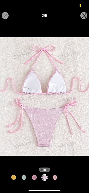 Sheinside Shein bikini takımı