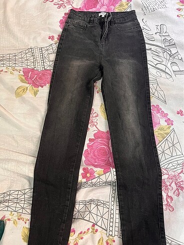 Twist siyah kot jean