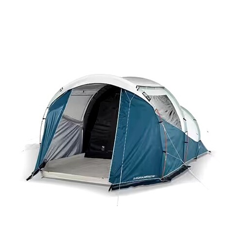 Decathlon 4.1 Fresh Black çadır. Sadece 2 defa ahşap platform ku