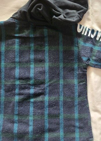 Erkek Bebek Fermuarlı Kapüşonlu Sweat 1218 Ay  İhracat Fazlası - Görsel 2