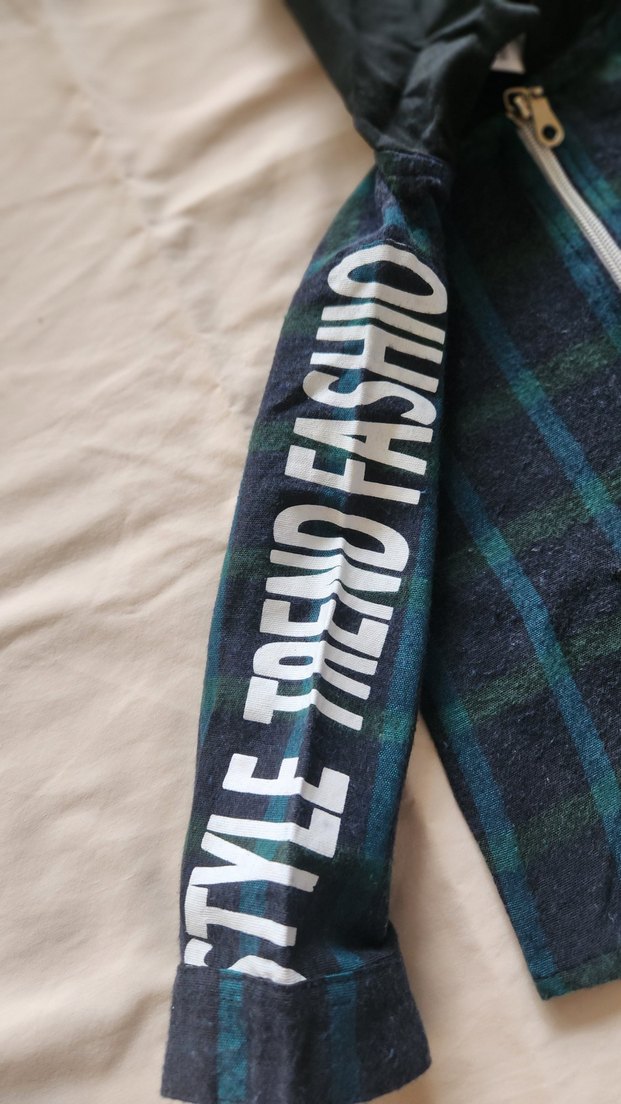 Erkek Bebek Fermuarlı Kapüşonlu Sweat 1218 Ay  İhracat Fazlası - Görsel 4