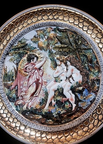 Diğer ITALYAN BERNINI CAPODIMONTE DUVAR TABAĞI