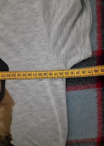 Püsküllü Gri Kız Çocuk Tişörtü - Görsel 4