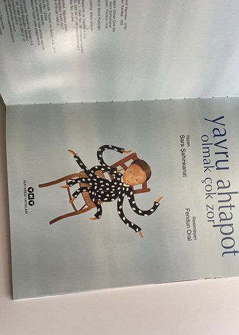 Yavru Ahtapot Olmak Çok Zor - Çocuk Kitabı