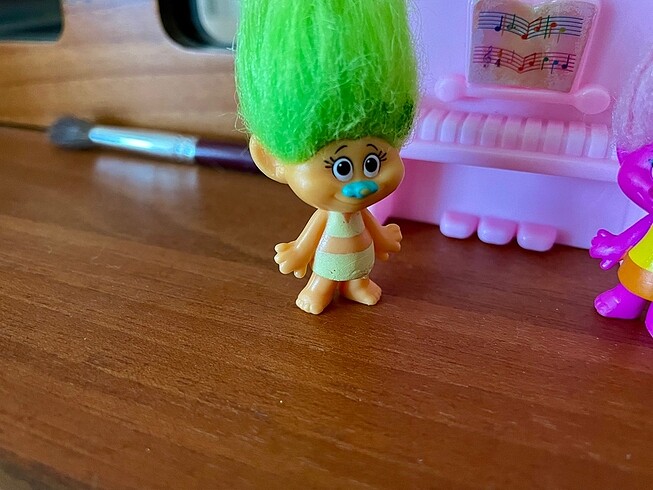 İkili trol seti pembe ve yeşil trol
