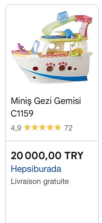  LPS miniş gezi gemisi