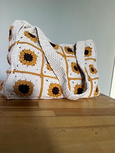 Diğer Hand made dantel işlemeli çanta