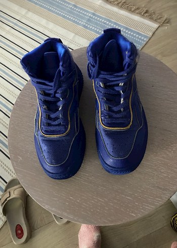 Reebok Lacivert Spor Ayakkabı Velcro Detaylı - Görsel 4