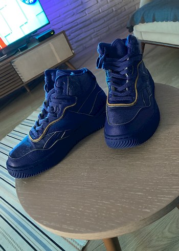 Reebok Lacivert Spor Ayakkabı Velcro Detaylı - Görsel 3