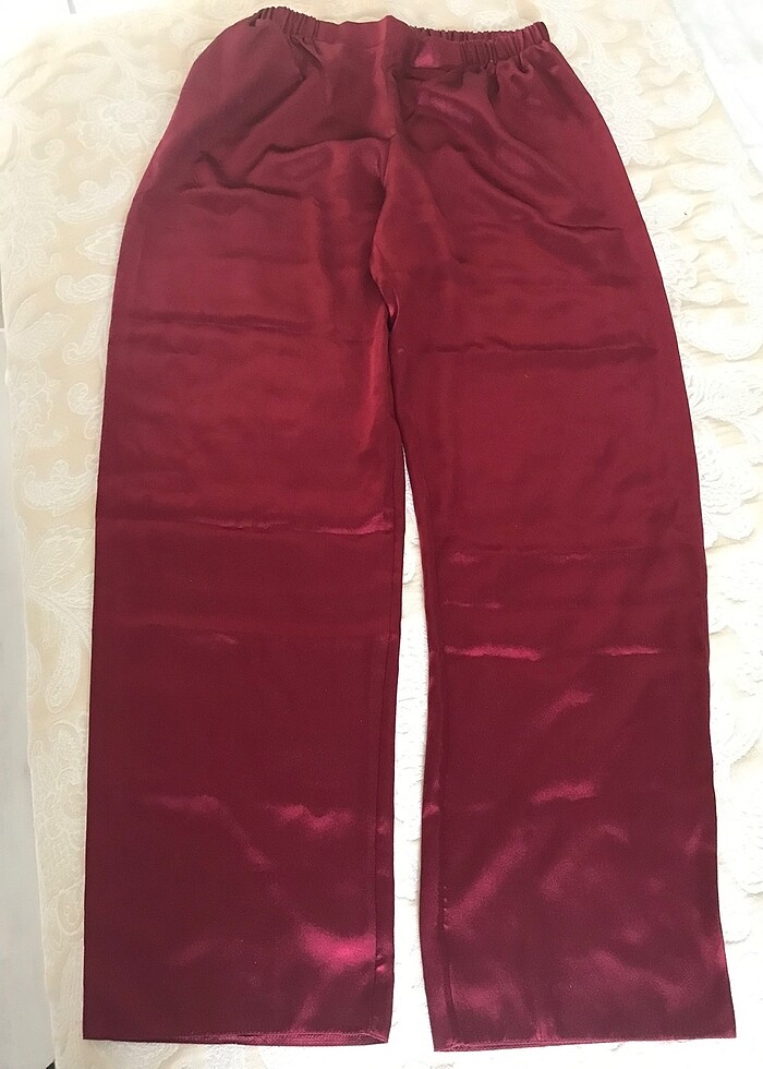 6 lı pierre cardin saten gecelik sabahlık çeyiz seti - Görsel 4