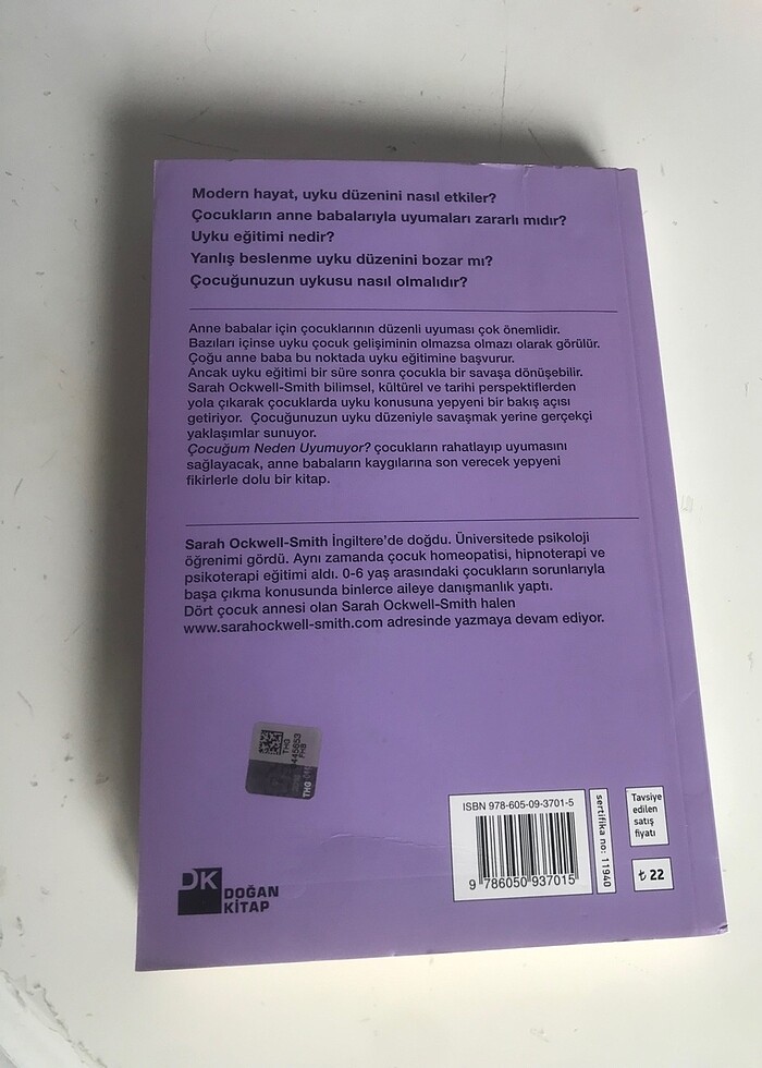 çocuğum neden uyumuyor sarah ockwell Smith - Görsel 2