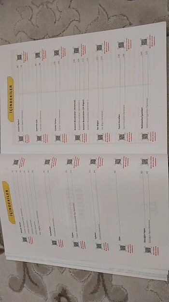  Beden Test kitabı 