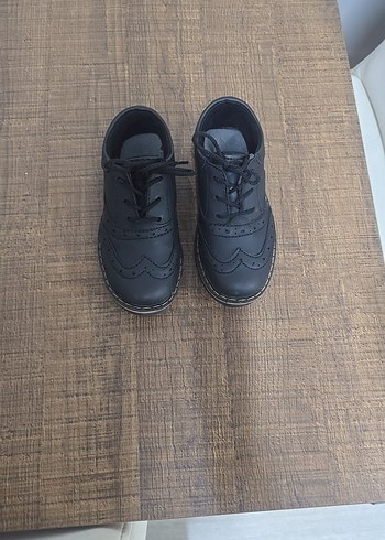 Erkek Çocuk Siyah Goth Özel Ayakkabı - Görsel 3