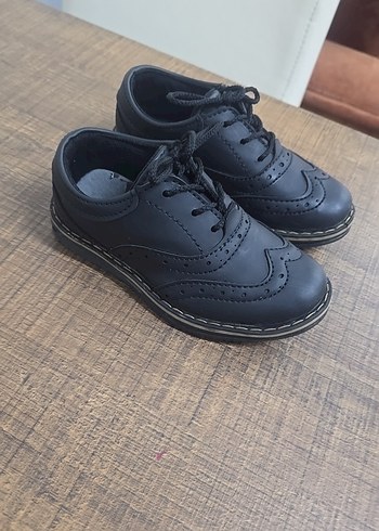 Erkek Çocuk Siyah Goth Özel Ayakkabı - Görsel 2