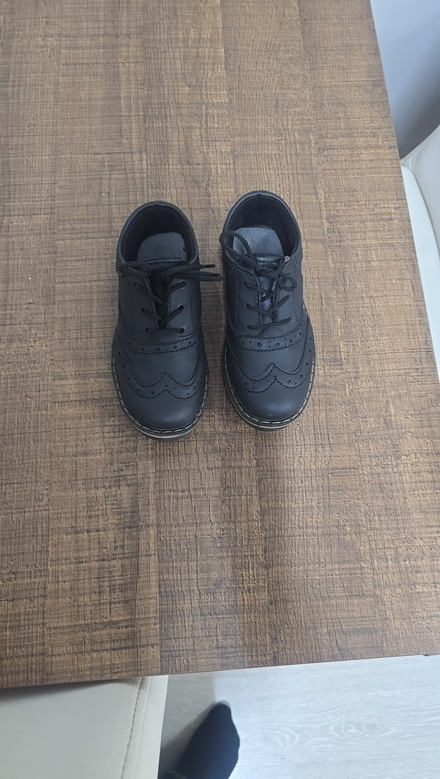Erkek Çocuk Siyah Goth Özel Ayakkabı - Görsel 3