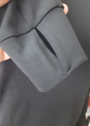 l Beden siyah Renk decathlon uzun kollu koşu tshirt