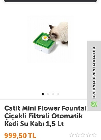  Kedi şelalesi suluğu