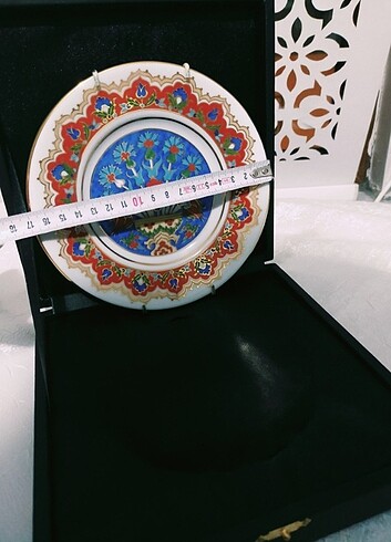 Beden Renk Kütahya el emeği duvar tabağı 17cm