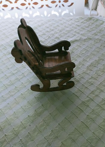 ahşap mini sandalye - Görsel 2