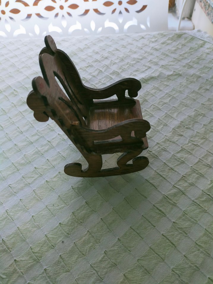 ahşap mini sandalye - Görsel 2