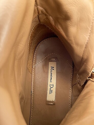 36 Beden kahverengi Renk Massimo Dutti Çizme %70 İndirimli.