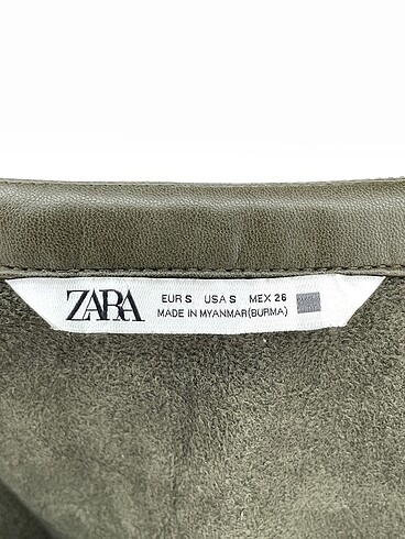 s Beden haki Renk Zara Ceket %70 İndirimli.