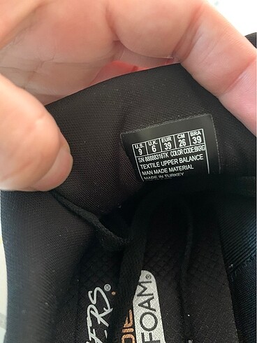 39 Beden Skechers orjinal sıfır ayakkabı