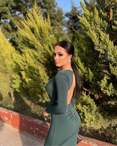 Yeşil elbise