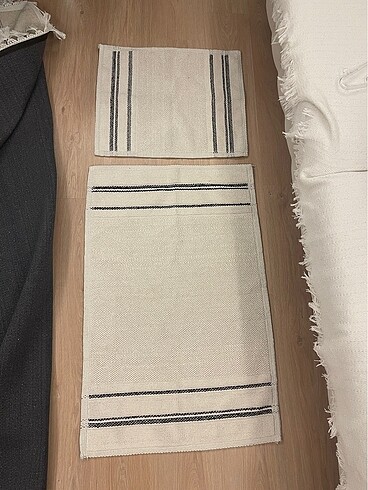 Beden beyaz Renk Lcw home banyo paspas takımı