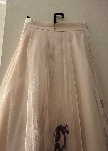 Abiye tesettür şık etek - Görsel 5