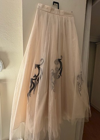 Abiye tesettür şık etek - Görsel 2