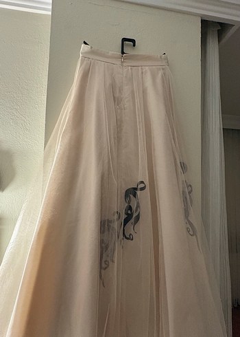 Abiye tesettür şık etek - Görsel 6