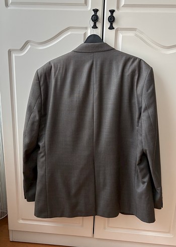 Gri Erkek Ofis Takım Elbise Ceket - Görsel 5