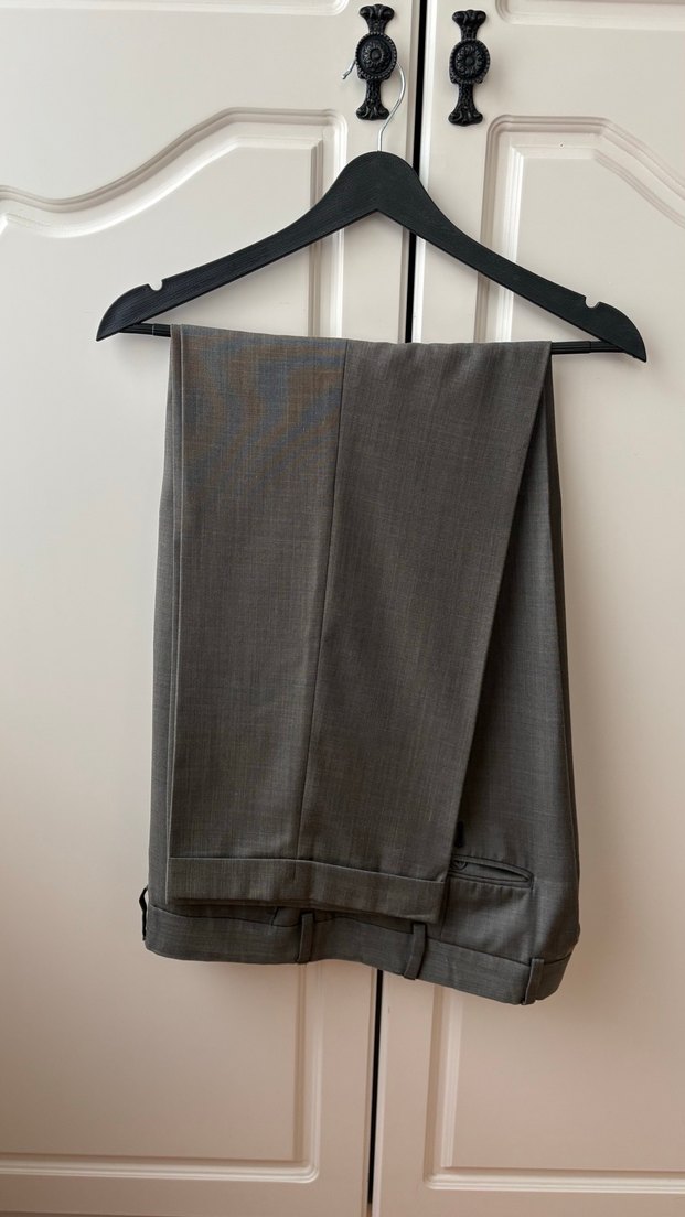 Gri Erkek Ofis Takım Elbise Ceket - Görsel 3