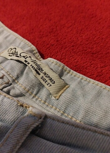 27 Beden çeşitli Renk Jean pantalon