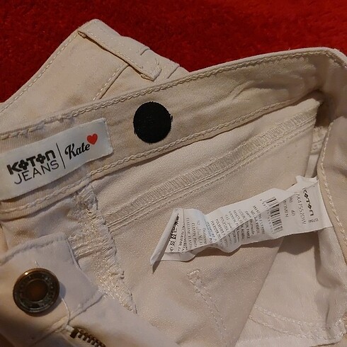38 Beden haki Renk Likrali pantalon