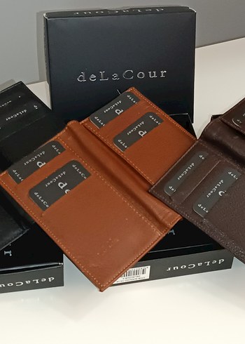 Gerçek Deri Erkek Cüzdan  Çok Bölmeli,Şık,Kutulu - Görsel 4