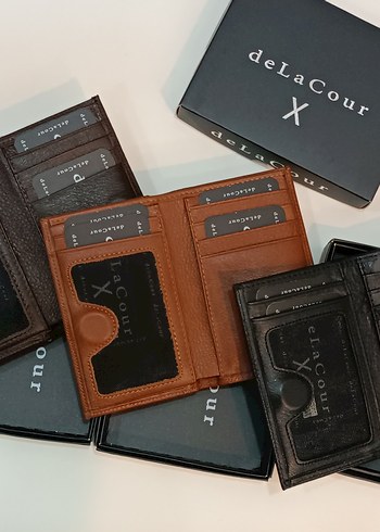 Gerçek Deri Erkek Cüzdan  Çok Bölmeli,Şık,Kutulu - Görsel 2
