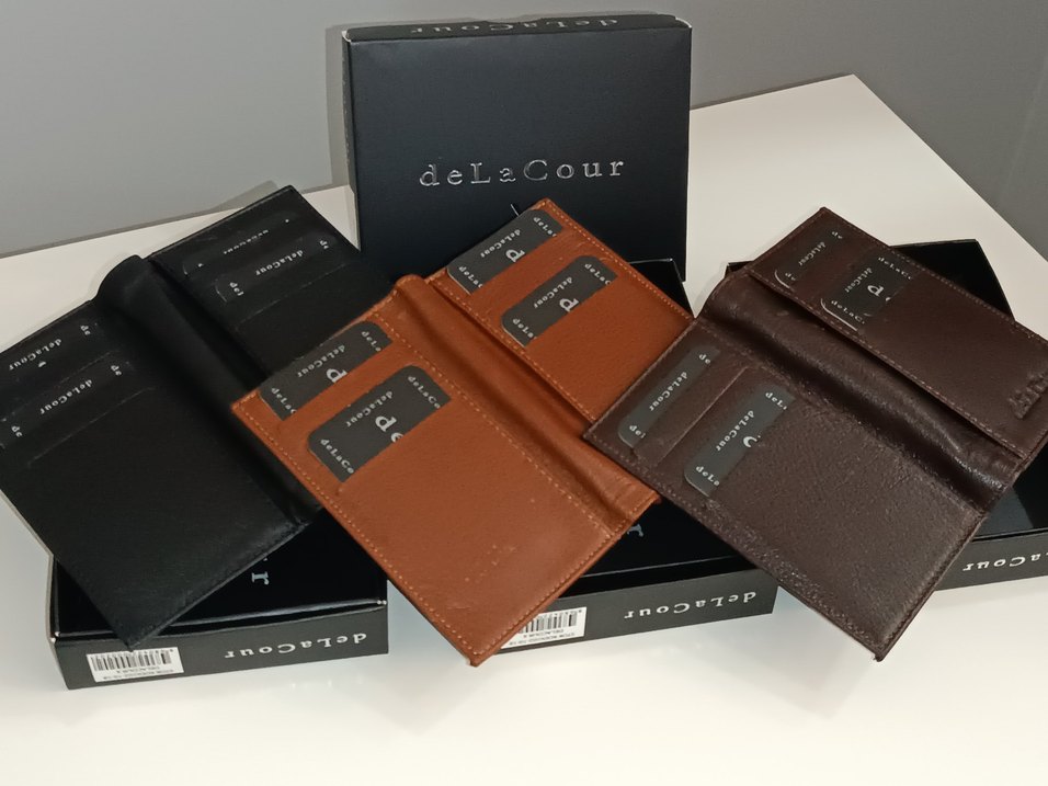 Gerçek Deri Erkek Cüzdan  Çok Bölmeli,Şık,Kutulu - Görsel 4