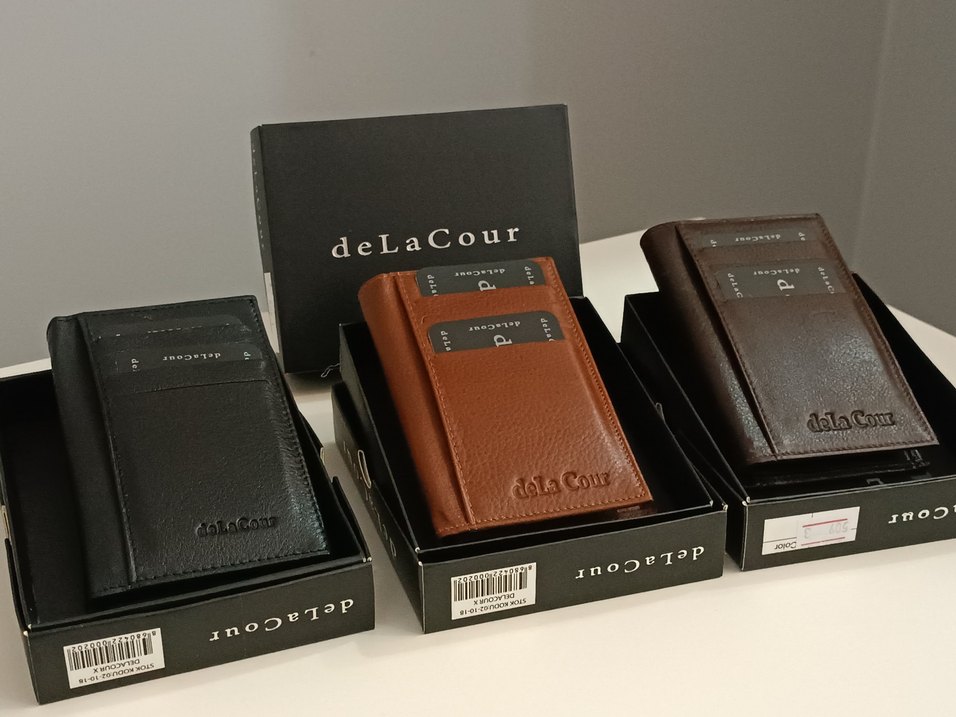 Gerçek Deri Erkek Cüzdan  Çok Bölmeli,Şık,Kutulu - Görsel 5