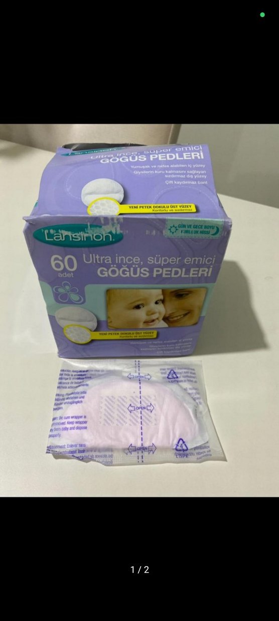 Lansinoh Ultra İnce Süper Emici Göğüs Pedi- 47 adet - Görsel 2