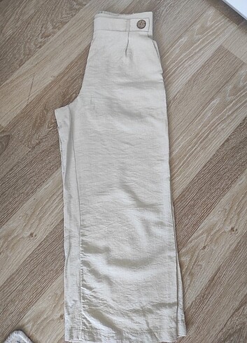 Yazlık keten pantolon 