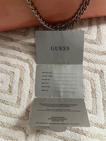 Beden ten rengi Renk Guess çanta
