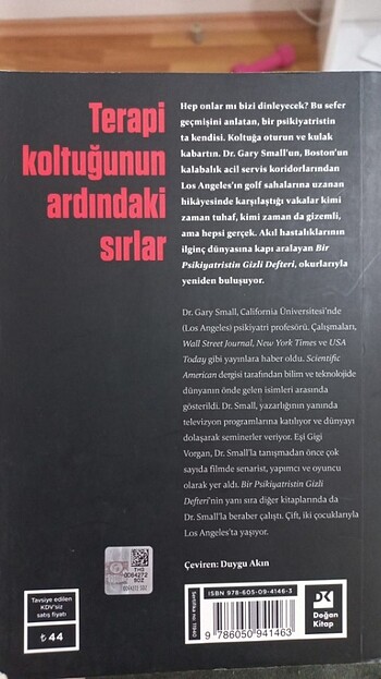 BIR PSİKİYATRİNİN GİZLİ DEFTERİ